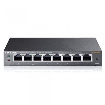 TP-LINK TL-SG108PE 8PORT 10/100/1000 YÖNETİLEBİLİR POE SWITCH