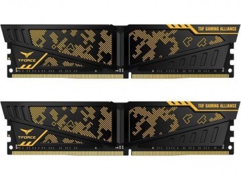 Team T-Force Vulcan TUF Gaming Alliance 16GB 2x8GB 3200MHz CL16 DDR4 Gaming Ram (TLTYD416G3200HC16CDC01)