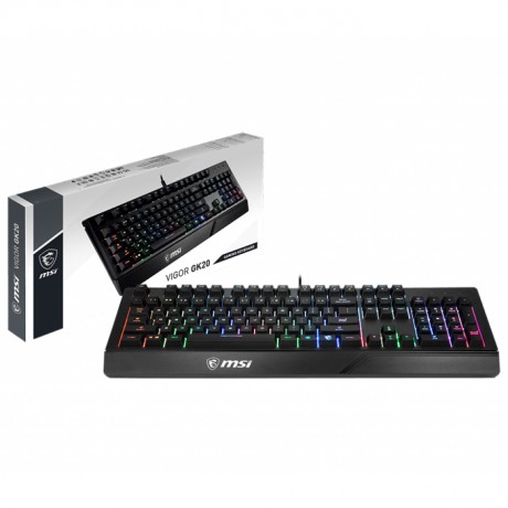 MSI VIGOR GK20 MEKANIK HISLI RGB TURKCE GAM KLAVYE