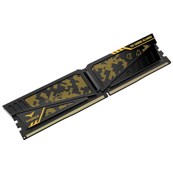 Team T-Force Vulcan TUF Gaming Alliance 8GB 1x8GB 3200MHz CL16 DDR4 Gaming Ram (TLTYD48G3200HC16C01)