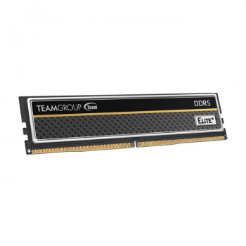 Team Elite Plus Black 8 GB (1x8GB) 4800 Mhz DDR5 CL40 U-DIMM RAM (TPBD58G4800HC40016) 