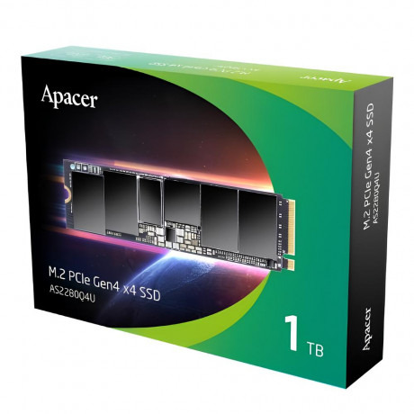 Apacer AS2280Q4U 1TB 7300/6000MB/s NVMe PCIe Gen4x4 M.2 SSD Disk (AP1TBAS2280Q4U-1)