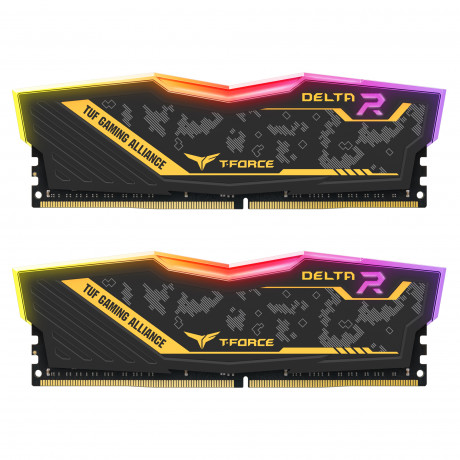 Team T-Force TUF RGB Gaming Alliance 16GB 2x8GB 3200MHz CL16 DDR4 Gaming Ram (TF9D416G3200HC16FDC01)