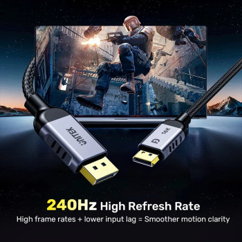 UNITEK DISPLAY PORT 2.1 KABLO 2MT 16K (C1626GY01-2M)