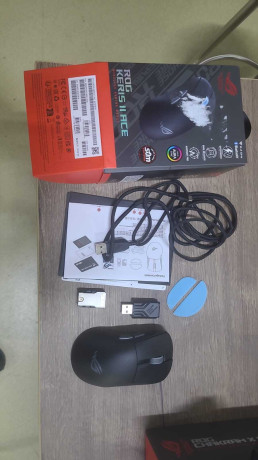 ASUS ROG KERIS II WL ACE SİYAH MOUSE(OUTLET)