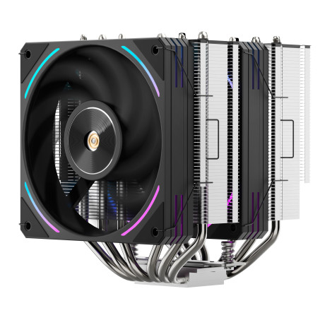 SEGOTEP MU HT6 Siyah 2x120mm ARGB Hava Soğutucu