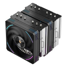 SEGOTEP MU HT6 Siyah 2x120mm ARGB Hava Soğutucu