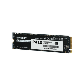 Patriot P410 4TB 5000/4500MB/s PCIe Gen4 x4 NVMe 1.4 M.2 SSD Disk (P410P4TBM28H)