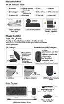 A4 TECH FG2200 AIR2 2.4 SİYAH QMİNİ FN-MM KABLOSUZ SESSİZ SET