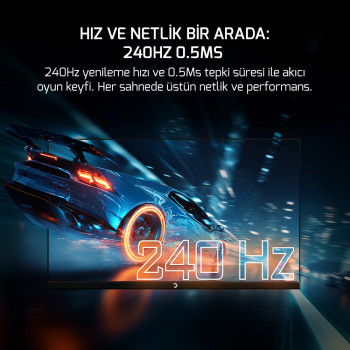 24 GAMEPOWER LUNIS L20 FLAT 0.5MS 240Hz MONITOR