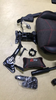 ZIO VENOM 1565B0481 SIYAH OYUNCU KOLTUK(OUTLET)