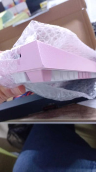 REDRAGON FIZZ RGB PEMBE KLAVYE K617-RGB WP(OUTLET)