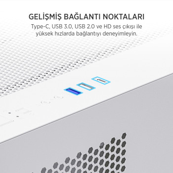 JAMES DONKEY STARK S700 750W BEYAZ GAMING KASA