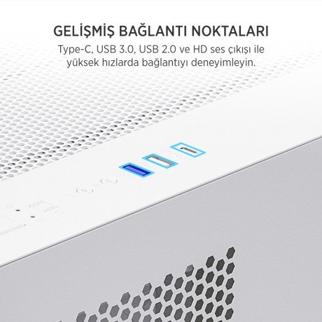 JAMES DONKEY STARK S700 750W BEYAZ GAMING KASA
