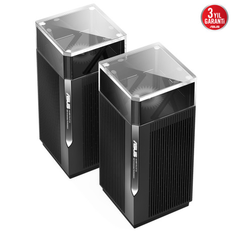 ASUS ZENWIFI PRO XT12 SIYAH IKILI MESH SISTEMI