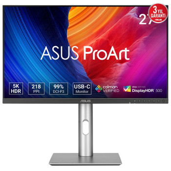27 ASUS PROART DISPLAY PA27JCV 5MS 60HZ 5K MONITOR