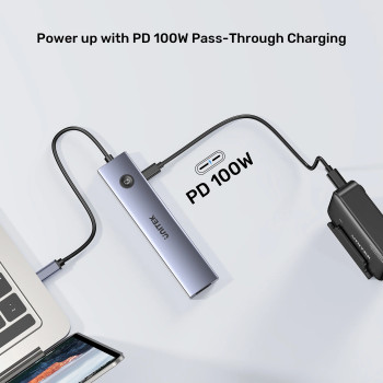 UNITEK UHUB S7 PRO 7-IN-1 5GBPS USB-C HUB (H1124AGY01)