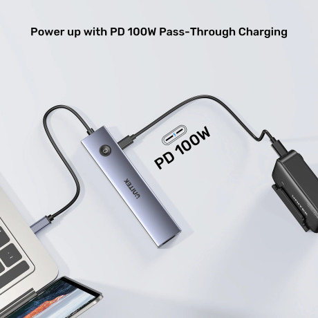 UNITEK UHUB S7 PRO 7-IN-1 5GBPS USB-C HUB (H1124AGY01)