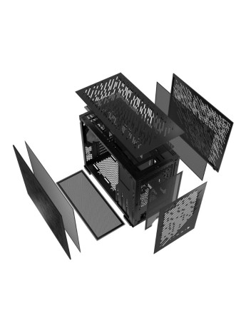 XPG Valor Air Nano ARGB USB 3.2 Siyah ATX Mid-Tower Kasa (VALORAIRNANOMAA-BKCWW)