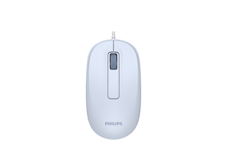 PHİLİPS KABLOLU MOUSE SPK7238J AÇIK MAVİ