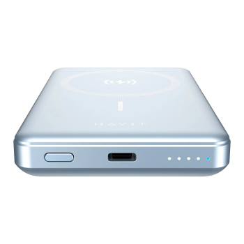 HAVIT PB5203 MAGESAFE 10.000MAH POWERBANK MAVI