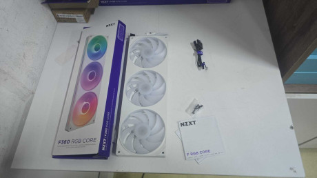 NZXT F360 RGB RF-U36HF-W1 360mm Beyaz Kasa(OUTLET)