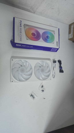 NZXT F240 RGB RF-U24HF-W1 240MM BEYAZ KASA(OUTLET)