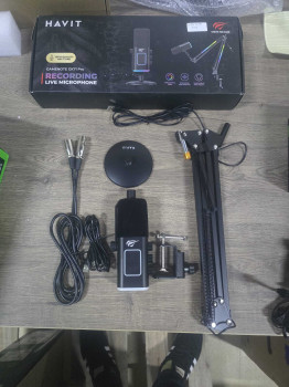 HAVIT GAMENOTE GK71 PRO RGB YAYINCI MIKROF(OUTLET)