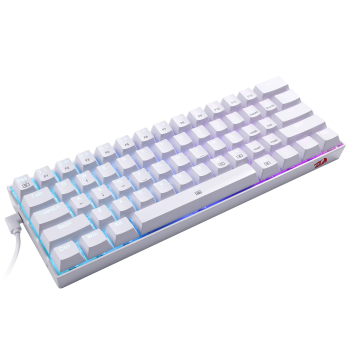 REDRAGON K630W-RGB DRAGONBORN BEYAZ KABLOLU KLAVYE