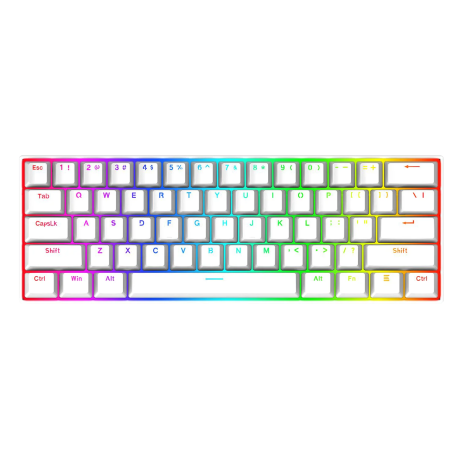 REDRAGON K630W-RGB DRAGONBORN BEYAZ KABLOLU KLAVYE