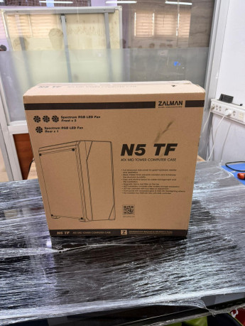 ZALMAN N5TF 4X RGB FAN TEMBERLİATX MIDT KA(OUTLET)