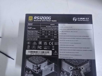Lian Li RS1200 Siyah 1200W G9P.RS1200G.BH0(OUTLET)