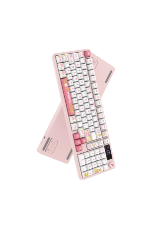 HAWK GAMING HK258WP KABLOSUZ BEYAZ PEMBE KLAVYE