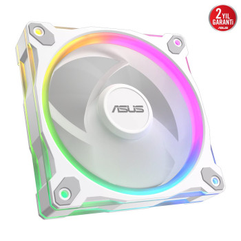 ASUS PRIME MR120 BEYAZ REVERSE 3IN1 ARGB FAN