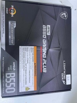 MSI MPG B550 GAMING PLUS DDR4 4400(OC)Mhz (OUTLET)