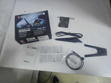 MSI HERALD BE9400 WIFI 7 PCIE CARD(OUTLET)