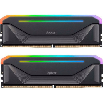 Apacer NOX RGB 32GB 2x16GB 6000MHz CL38 DDR5 Gaming Ram (AH5U32G60C622NBAA-2)