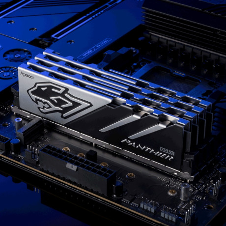 Apacer Panther 32GB (2x16GB) 6000MHz CL38 DDR5 Siyah Gaming Ram (AH5U32G60C6227BAA-2)