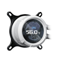 ASUS ROG STRIX LC III 360 ARGB LCD BEYAZ 360MM SIV