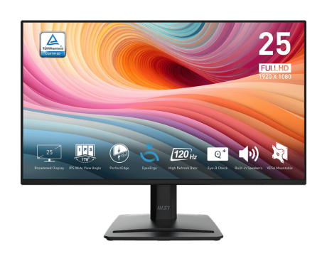 24.5 MSI PRO MP252 E2 1MS 120HZ FHD IPS ADAPTIVE-SYNC