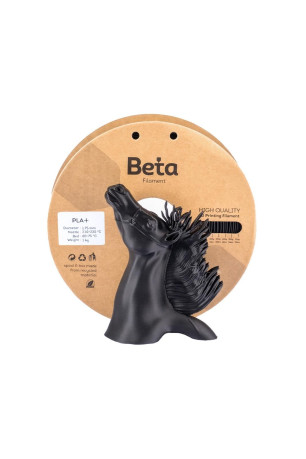 BETA PLA+ FILAMENT  BLACK-1.75MM