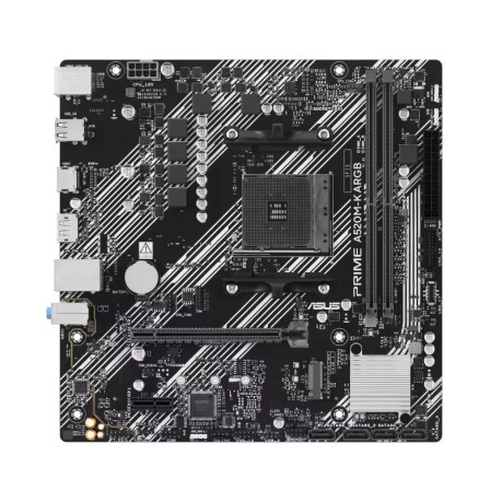 ASUS PRIME A520M-K ARGB DDR4 5100MHz mATX AM4