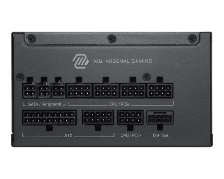 MSI MAG A1200PLS PCIE5 1200W 80+ Platinum Power