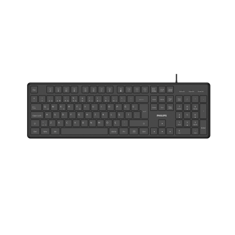 PHİLİPS SPK6248B USB KABLOLU TÜRKÇE Q KLAVYE SİYAH