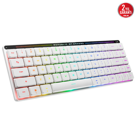 ASUS ROG FALCHION RX WL LP RD TR BEYAZ KLAVYE