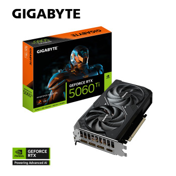 GIGABYTE NVIDIA GEFORCE RTX 5060Ti WINDFORCE 8GB GV-N506TWF2MAX OC-8GD