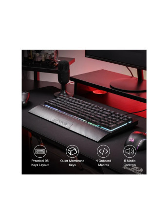 REDRAGON K515 PRO SHIVA RGB SIYAH KLAVYE